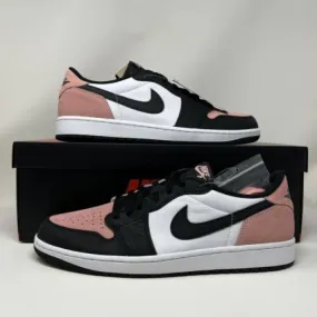 Nike air jordan retro i 1 low og bleached coral pink men's size 12 cz0790-061