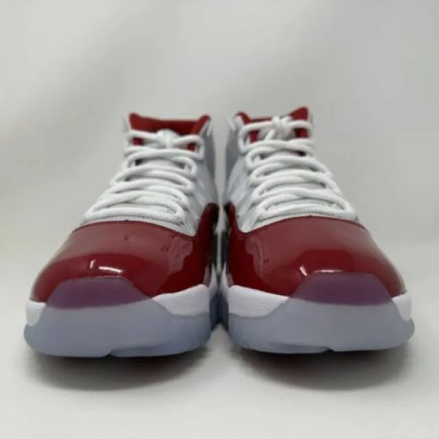 Nike air jordan retro xi 11 cherry 2022 varsity red men's size 13 ct8012-116