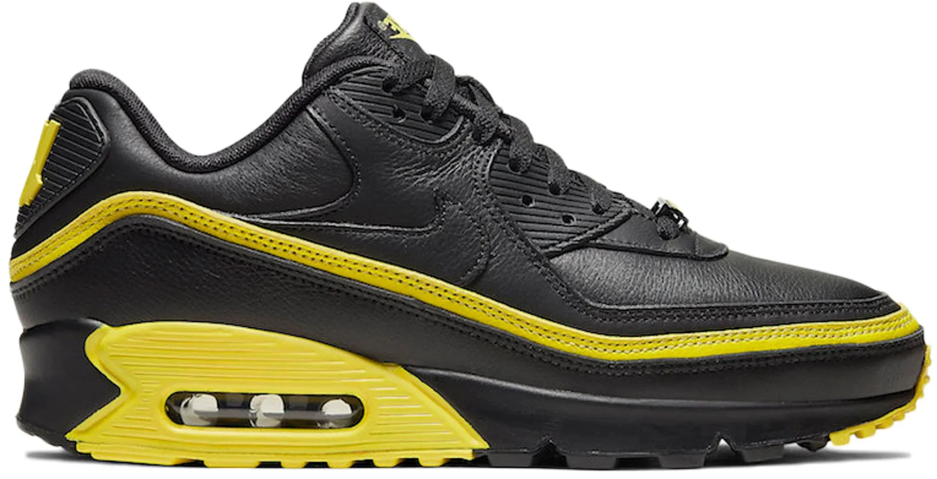 Nike Air Max 90 Undefeated Black Optic Yellow