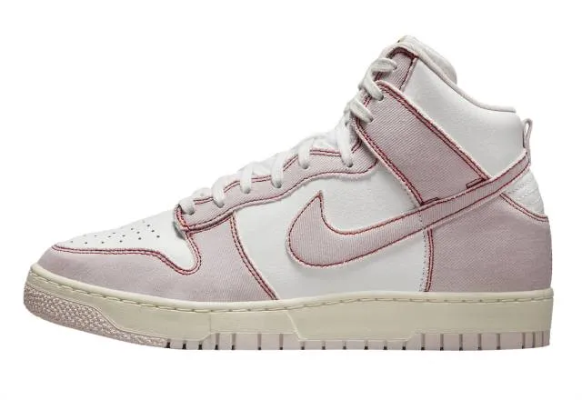 Nike dunk high 1985 pink denim