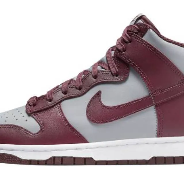 Nike dunk high retro premium prm dark beetroot wolf grey