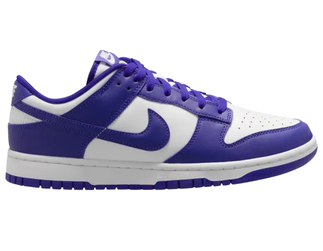 Nike dunk low (concord/ white/ concord/ university red) men us 8-13 dv0833-103