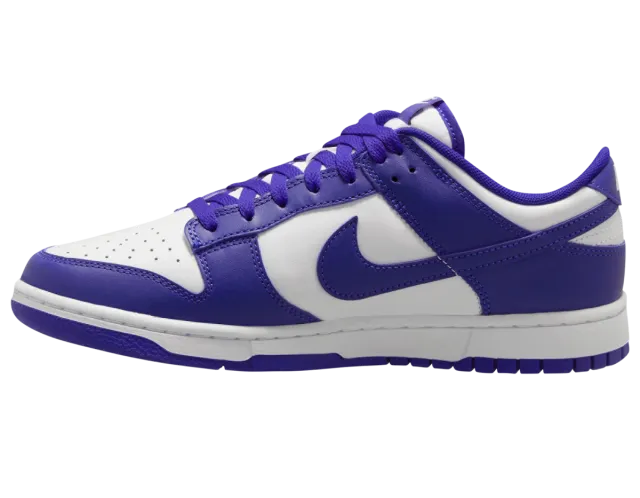 Nike dunk low (concord/ white/ concord/ university red) men us 8-13 dv0833-103