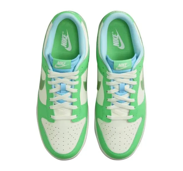 Nike dunk low green shock