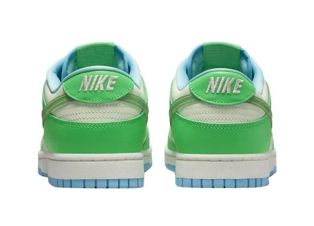 Nike dunk low green shock