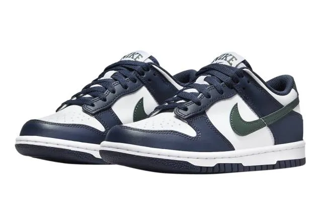 Nike dunk low gs obsidian vintage green