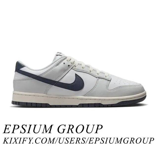 Nike dunk low next nature (photon dust obsidian/ photon dust/ obsidian/ white/ phantom) men us 8-13 hf4299-001