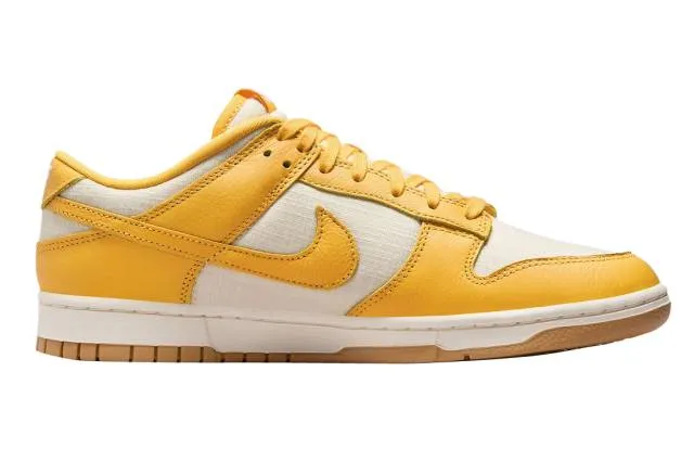 Nike dunk low premium (university gold coconut milk/ university gold/ coconut milk/ soft yellow/ gum light brown) men us 8-13 hf