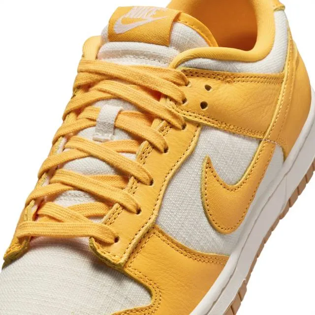 Nike dunk low premium (university gold coconut milk/ university gold/ coconut milk/ soft yellow/ gum light brown) men us 8-13 hf