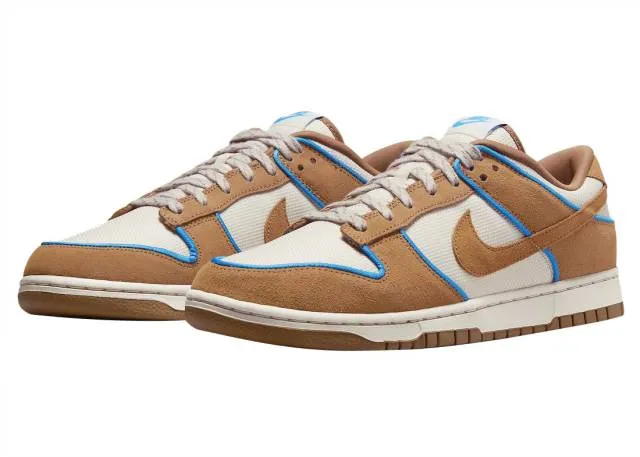 Nike dunk low prm light british tan