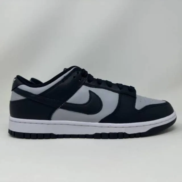 Nike dunk low retro georgetown 2021 grey blue obsidian men's size 11 dd1391-003