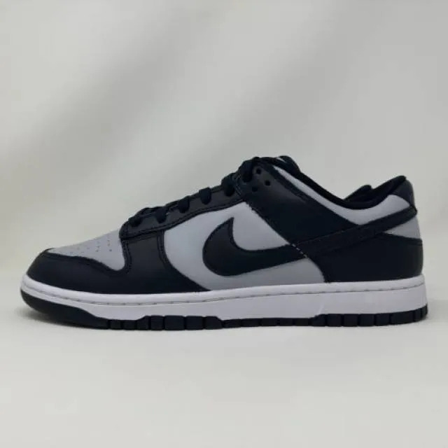 Nike dunk low retro georgetown 2021 grey blue obsidian men's size 11 dd1391-003