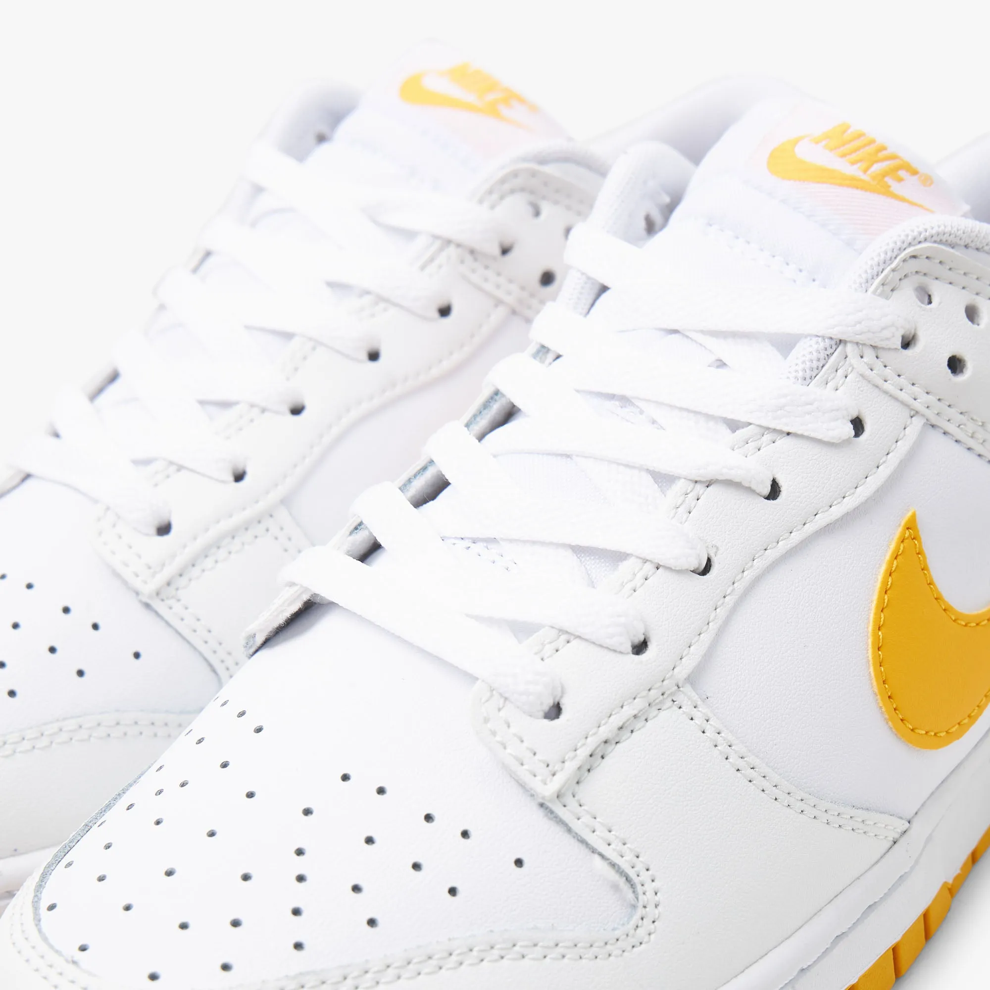 Nike Dunk Low Retro White / University Gold - Summit White