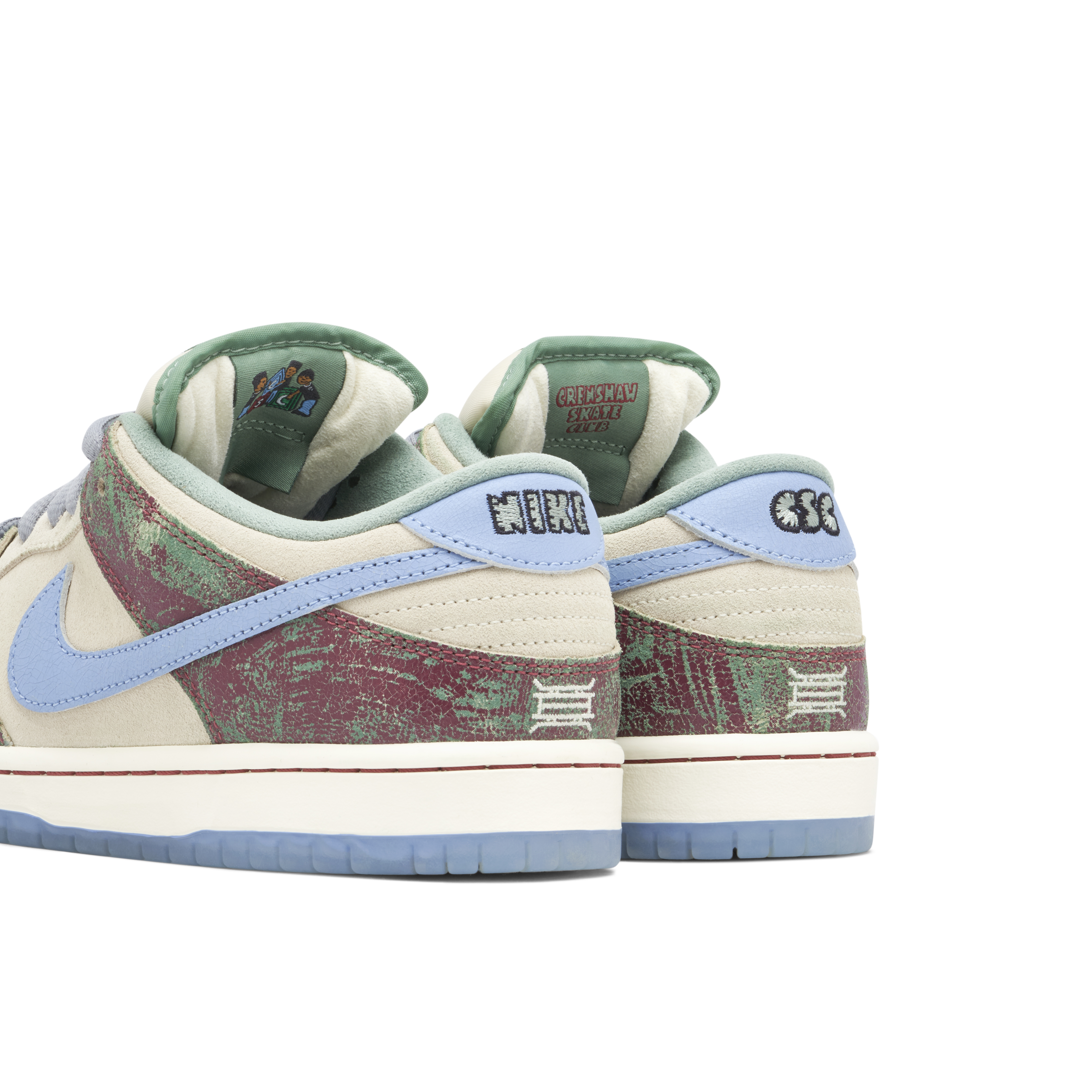 Nike Dunk Low SB x Crenshaw Skate Club | FN4193-100 | Laced