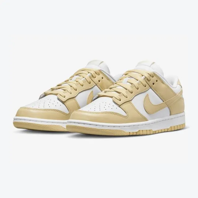 Nike dunk low (team gold/ yellow/ white/ team gold/ wolf grey/ white) men us 8-13 dv0833-100