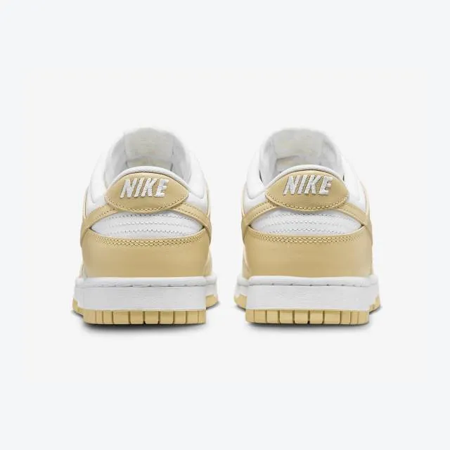 Nike dunk low (team gold/ yellow/ white/ team gold/ wolf grey/ white) men us 8-13 dv0833-100