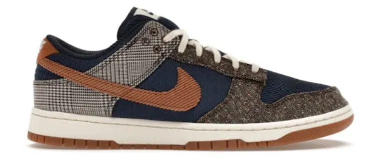 Nike Dunk Low - Tweed Midnight Navy Corduroy