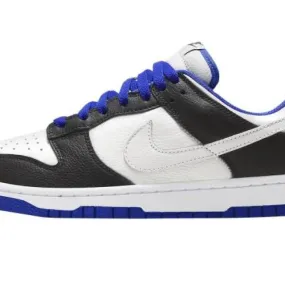 Nike dunk low white black blue