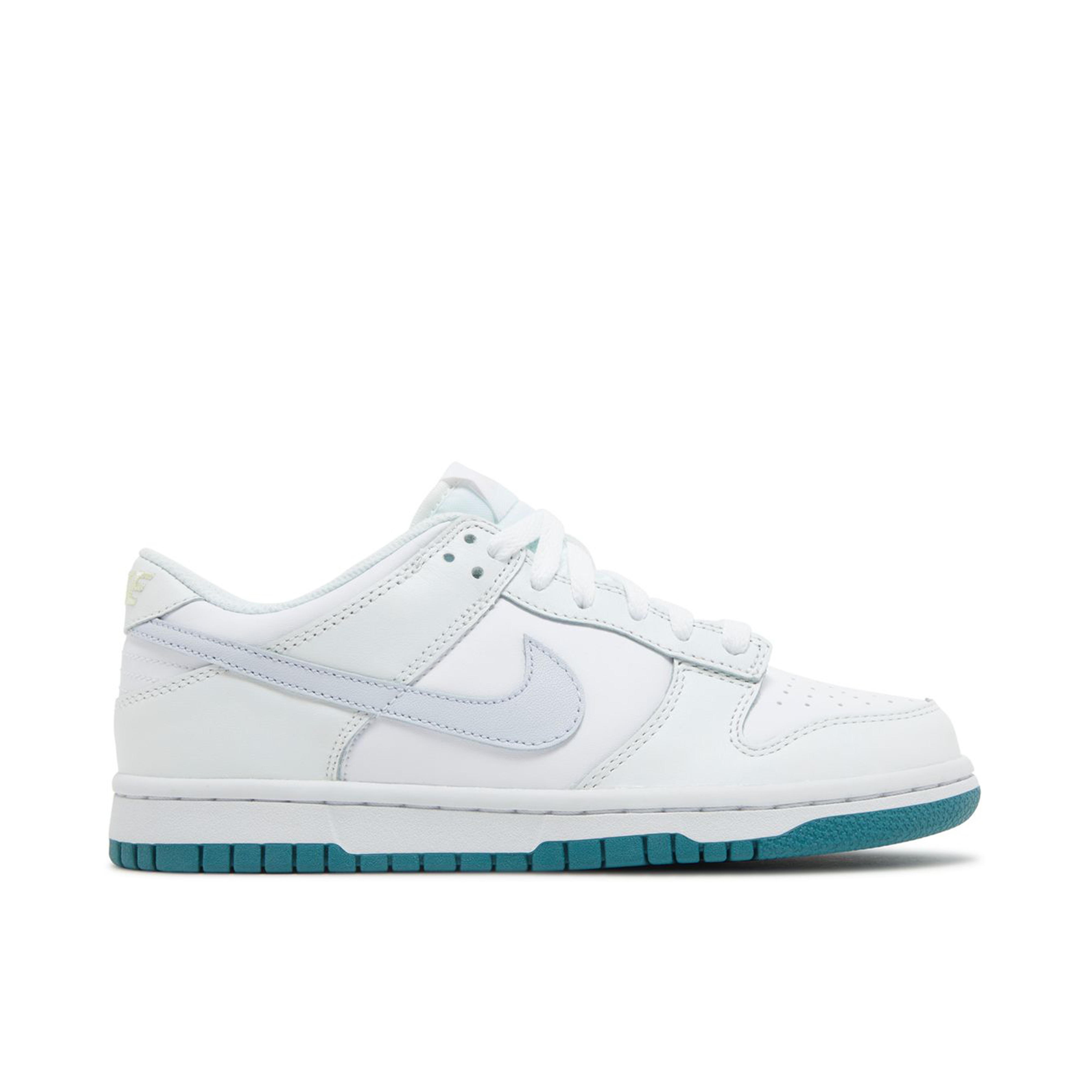 Nike Dunk Low White Grey Teal GS | FD9911-101 | Laced