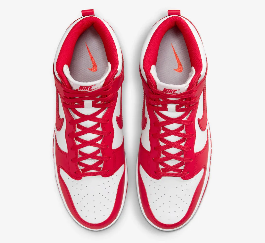 Nike SB Dunk High Championship White University Red DD1399-106