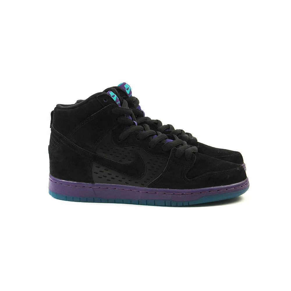 Nike SB Dunk High Premium (Black/Black-Grape Ice)