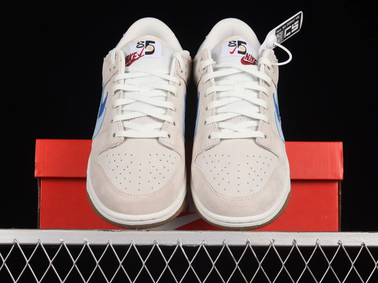 Nike SB Dunk Low 85 Cream White Blue Black DD9457-106