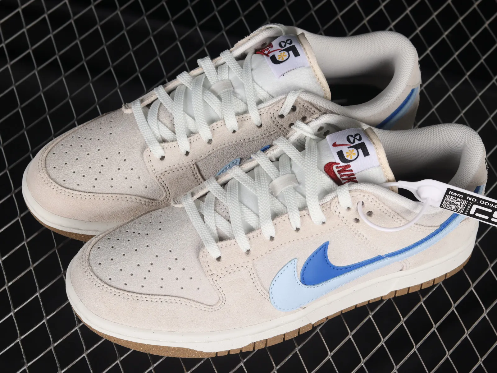 Nike SB Dunk Low 85 Cream White Blue Black DD9457-106