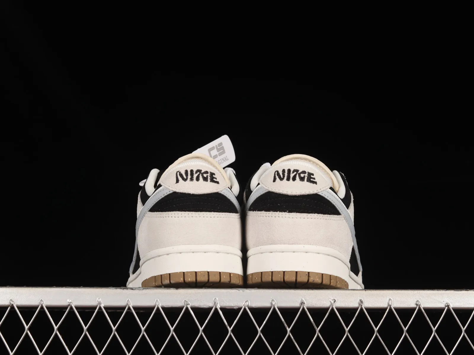 Nike SB Dunk Low 85 Cream White Light Grey Black DD9457-102