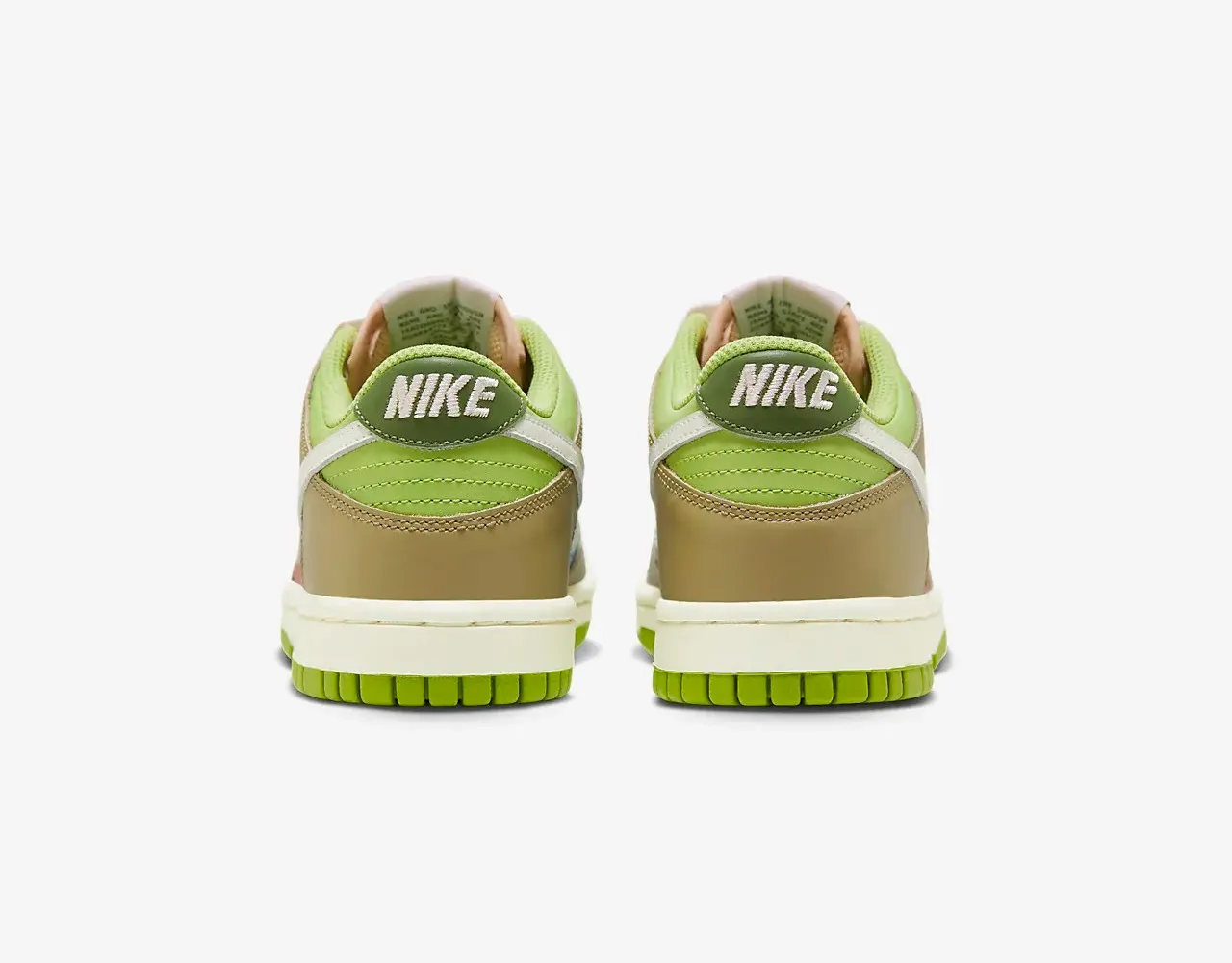 Nike SB Dunk Low GS Barley Yellow White Bright Green Sail DV9108-711