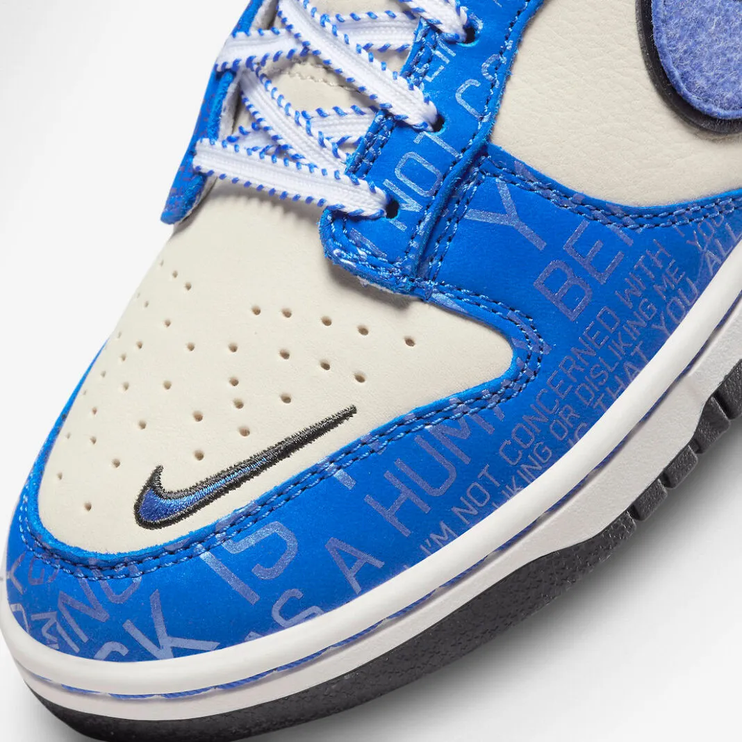 Nike SB Dunk Low GS Jackie Robinson Racer Blue Coconut DV2203-400