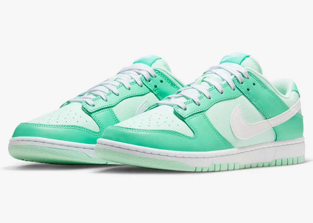 Nike SB Dunk Low Light Menta Mint Green White DJ6188-301