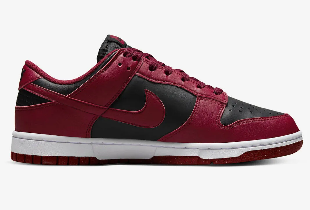 Nike SB Dunk Low Next Nature Dark Red Black White DN1431-002