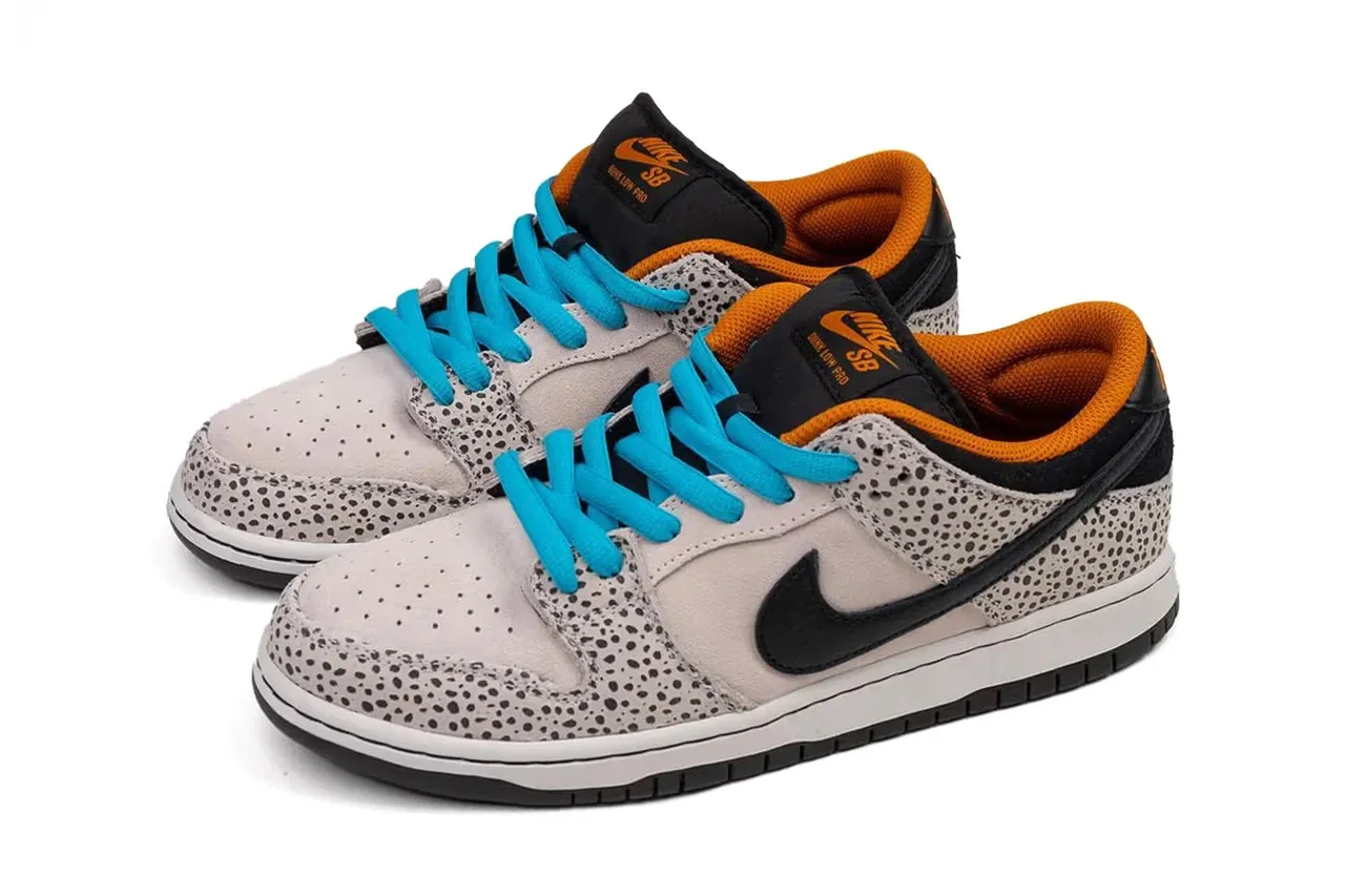 Nike SB Dunk Low Pro FZ1233-002 Phantom/Black-Black-Monarch (In Store Pickup Only)