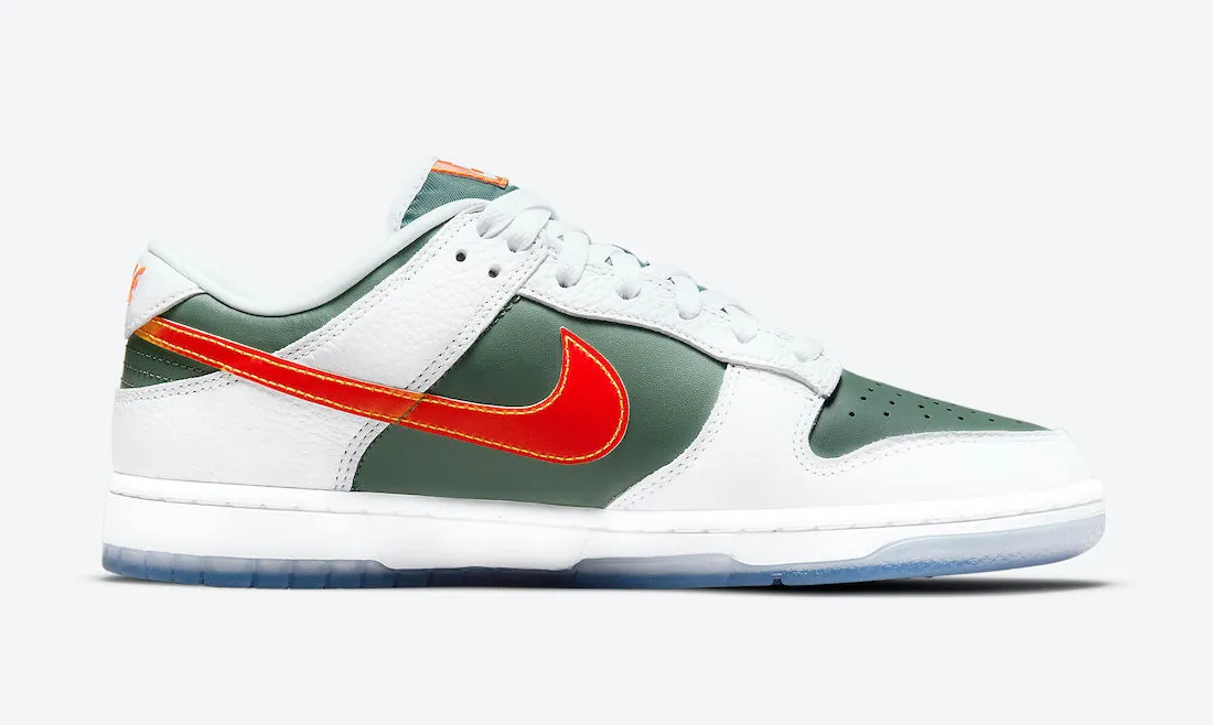 Nike SB Dunk Low SE NY vs. NY Dutch Green Multi-Color White DN2489-300