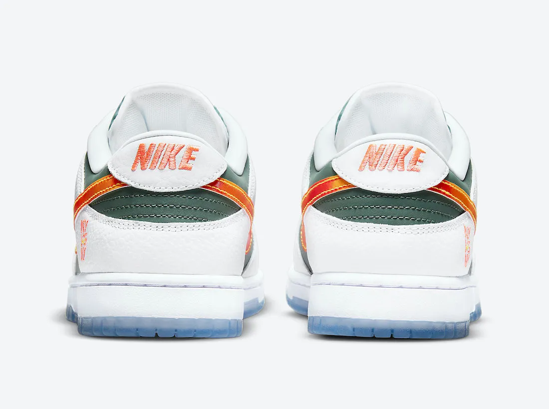 Nike SB Dunk Low SE NY vs. NY Dutch Green Multi-Color White DN2489-300