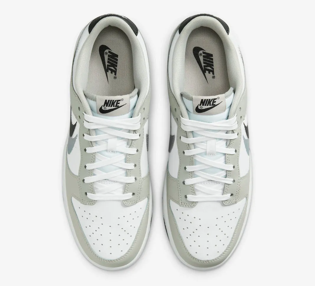 Nike SB Dunk Low Stencil Swoosh White Green Black FD0661-100