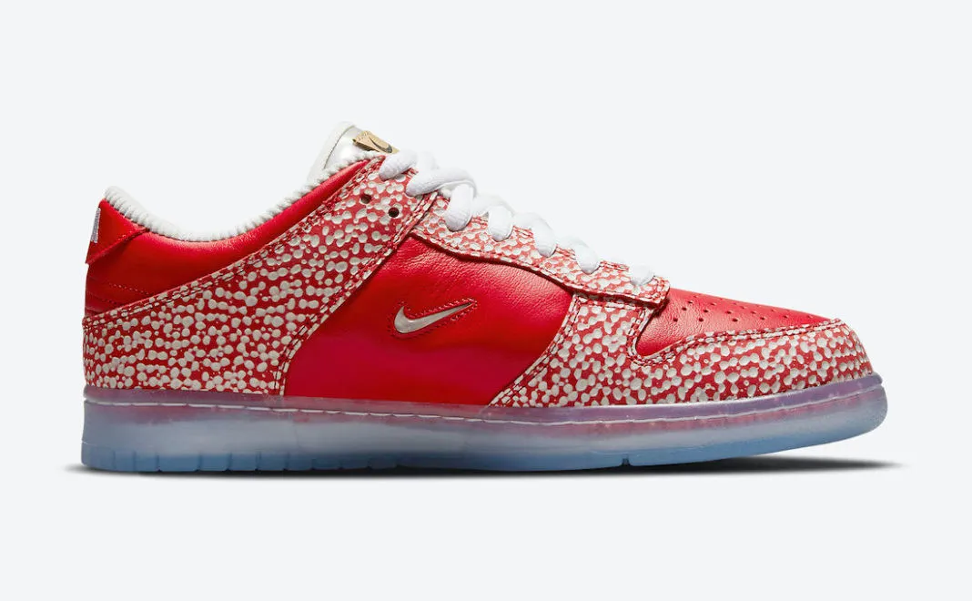 Nike SB Dunk Low Stingwater Magic Mushroom Red White Ice DH7650-600