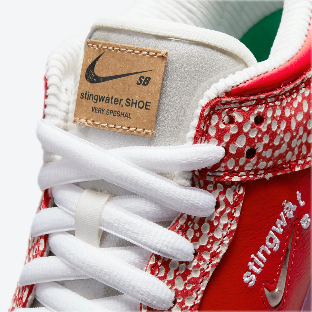 Nike SB Dunk Low Stingwater Magic Mushroom Red White Ice DH7650-600