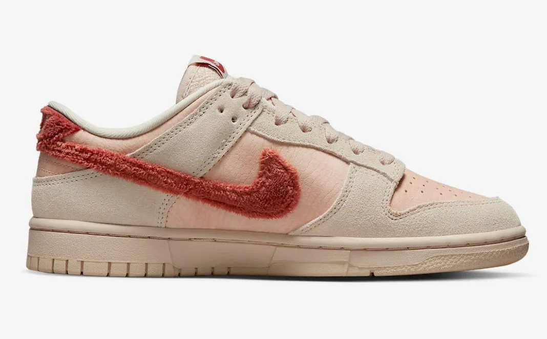 Nike SB Dunk Low Terry Swoosh Shimmer Mars Stone Sanddrift DZ4706-200