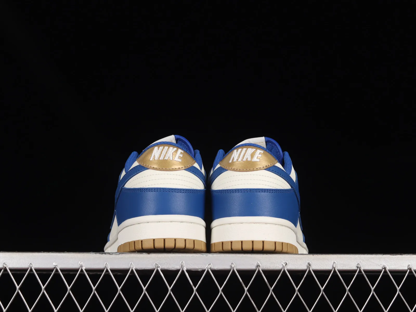 Nike SB Dunk Low White Navy Blue Gold FB7173-141