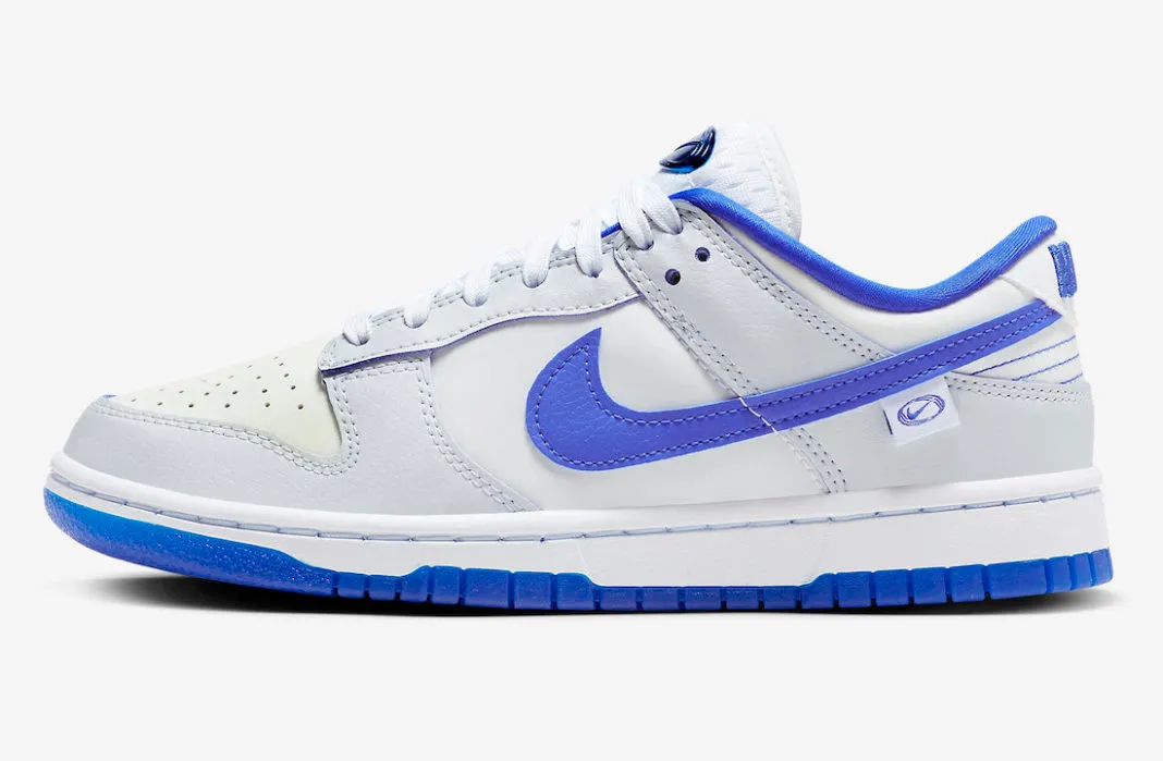 Nike SB Dunk Low Worldwide White Royal Blue Light Grey FB1841-110