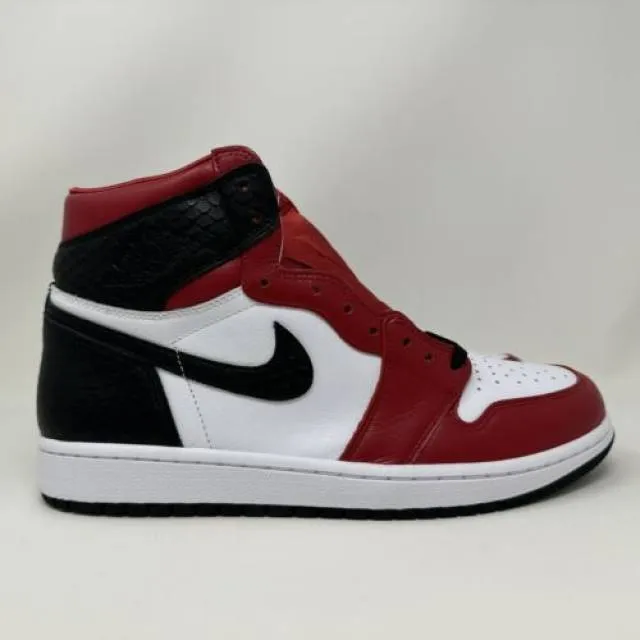 Nike wmns air jordan retro i 1 high og satin red 2020 women's size 10 cd0461-601