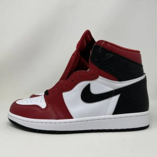 Nike wmns air jordan retro i 1 high og satin red 2020 women's size 10 cd0461-601