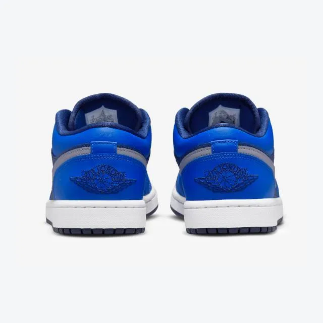 Nike women's air jordan 1 low (game royal/ blue void/ white/ stealth) sizes 6-10 dc0774-400