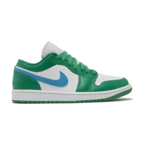 Nike women's air jordan 1 low (lucky green/ green/ aquatone/ white) sizes 6-10 dc0774-304