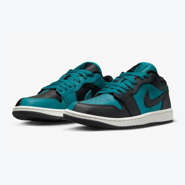 Nike women's air jordan 1 low se (split/ bright spruce/ green/ black/ white) sizes 6-10 dr0502-300