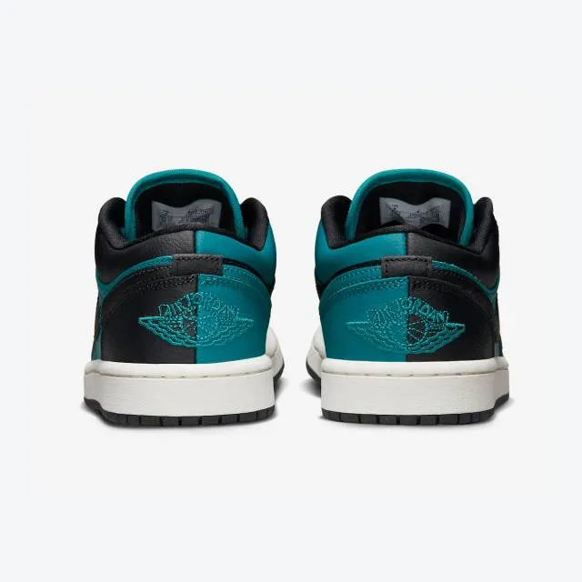 Nike women's air jordan 1 low se (split/ bright spruce/ green/ black/ white) sizes 6-10 dr0502-300