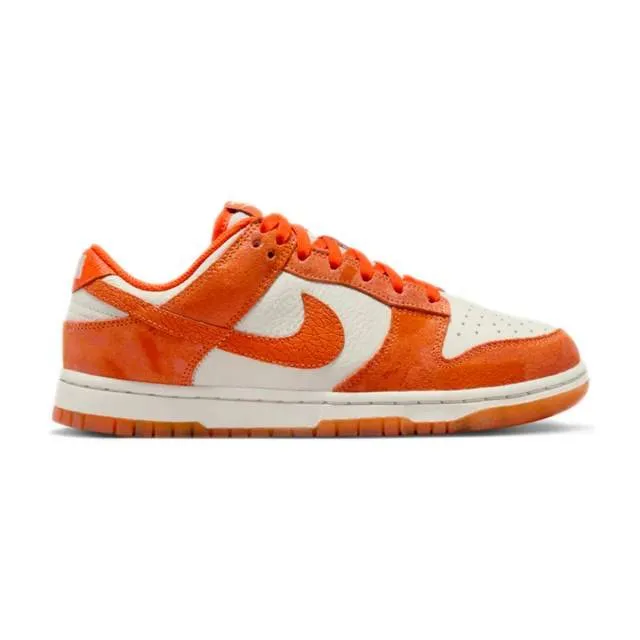 Nike women's dunk low (cracked orange/ light bone/ safety orange/ laser orange) sizes 5-12 fn7773-00