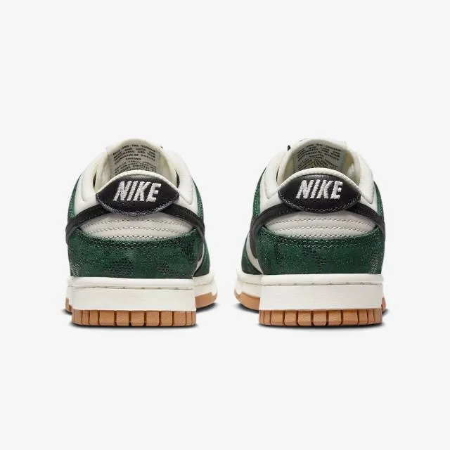 Nike women's dunk low (green snake/ pro green/ sail/ gum medium brown/ black) sizes 5-12 fq8893-397