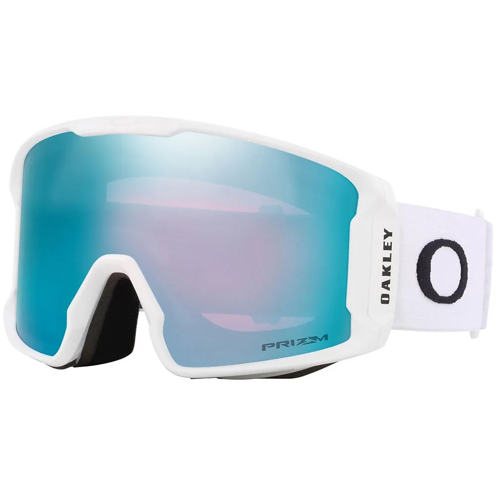 Oakley Line Miner L Snow Goggles - Matt White Prizm Sapphire Lens